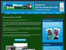 Tablet Screenshot of fourwheeldriveclub.com
